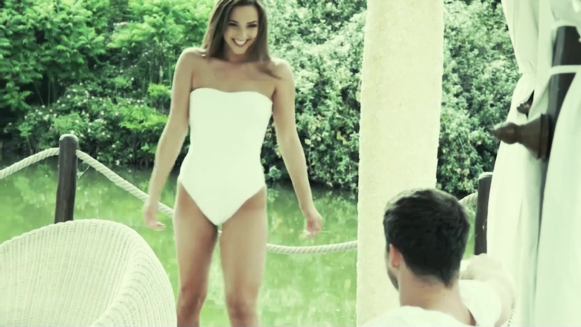 Love and Tender Romantic Scene Beautiful Model