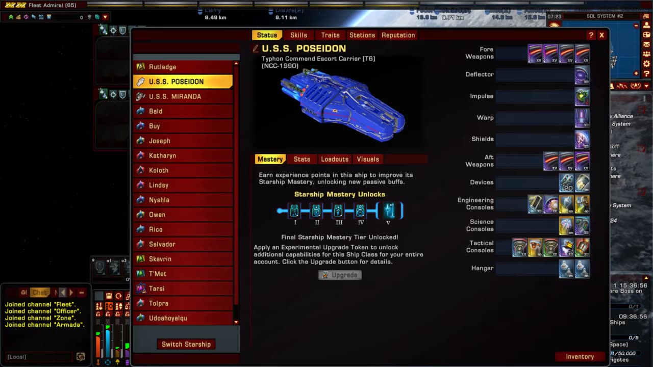 Starship Control Expertise for Star Trek Online
