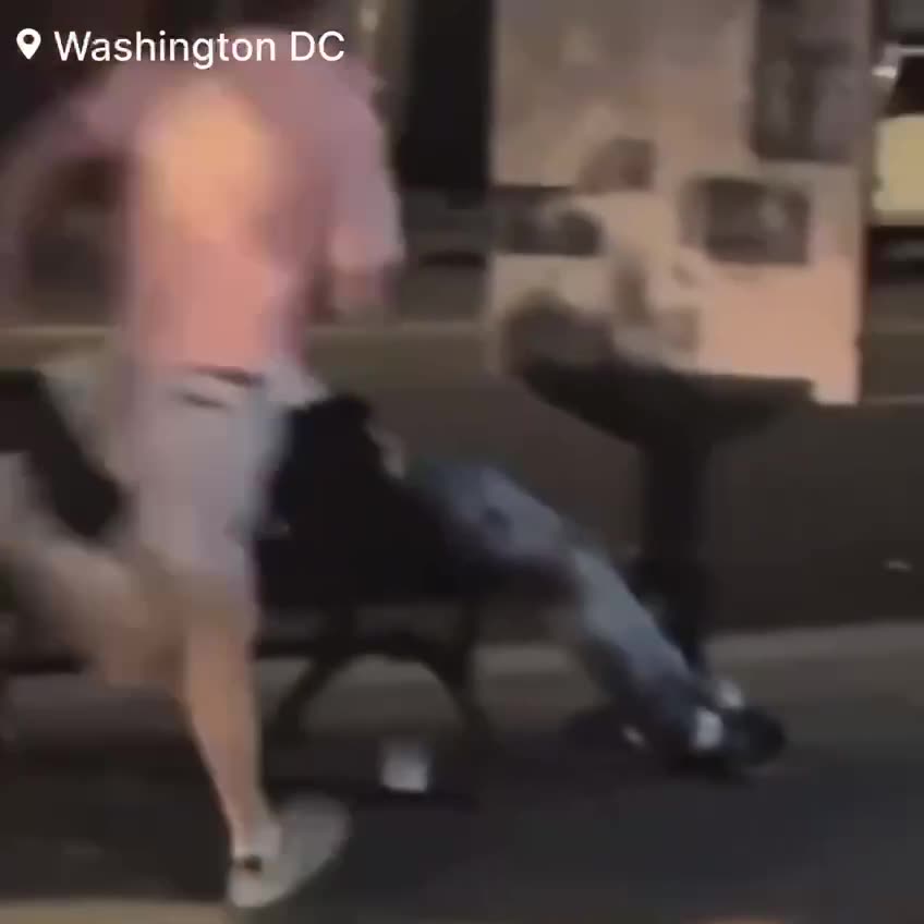 He was arrested and charged with felony assault on a federal officer.