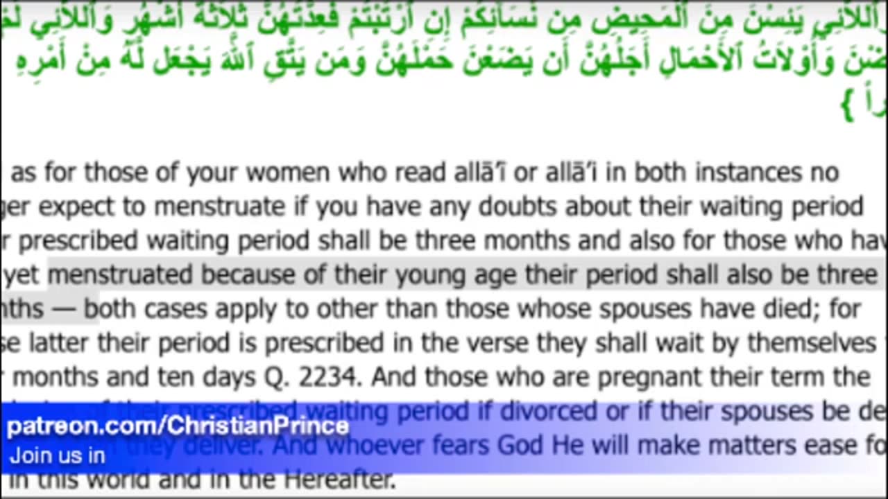 Christian prince So as you see here she is so small physically