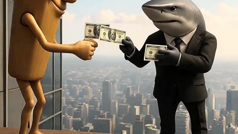 "Greedy Shark, Noisy Money, and One Angry Log!"