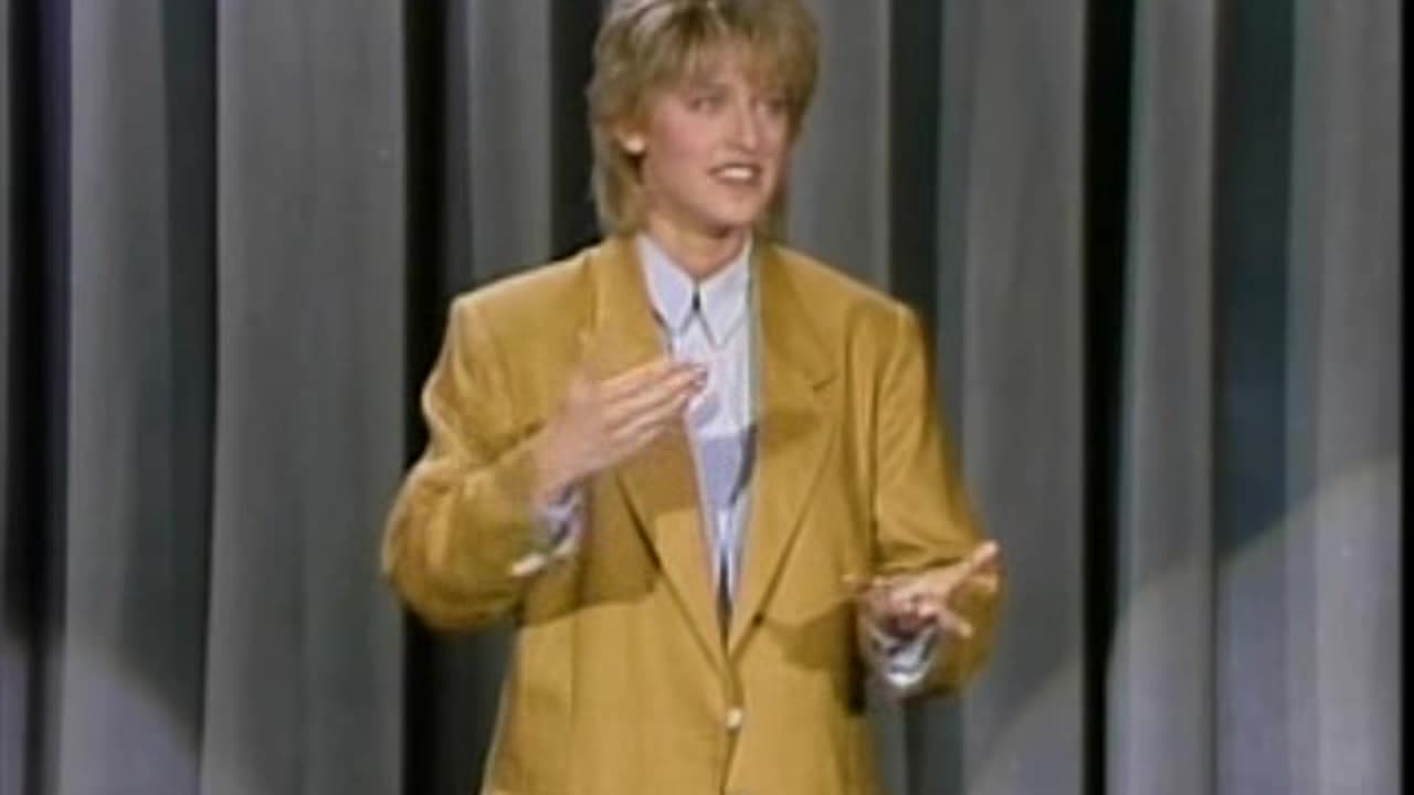 JOHNNY C ARSON COMEDY ELLEN DEGENERES May.21.1987