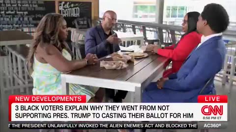 3 Black Trump Voters tell CNN's Van Jones they'd vote for him again if given do-over