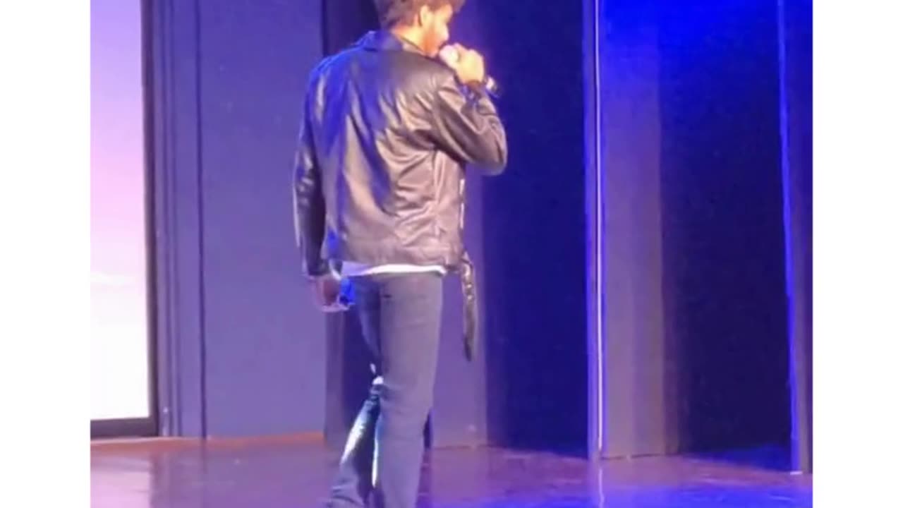 Ikrar - Live performance on stage by Ayush