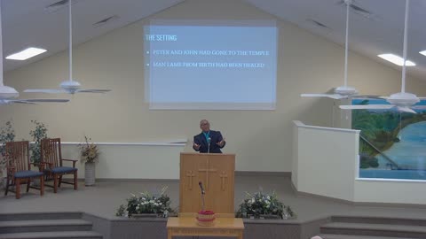 *Gospel Preaching in the First Century: Part II - Peter at Solomon’s Porch *