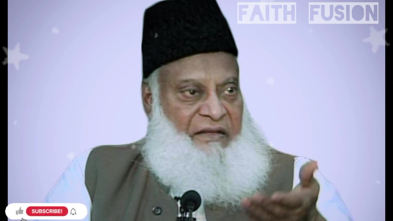 Golden words of Dr. Israar Ahmed | یادہانی اسلام | Faith Fusion