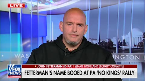 John Fetterman Scoffs At His Fellow Democrats For Booing Him Over His Record Of Crossing Party Lines