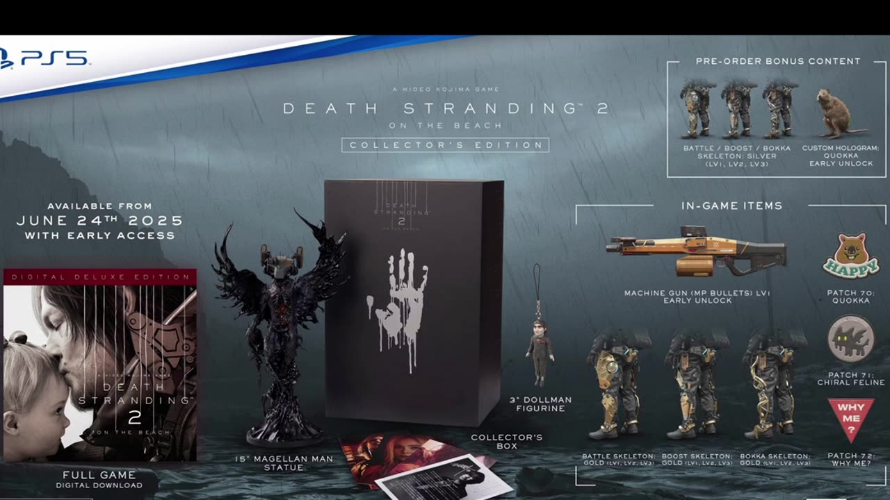 Death Stranding 2 Collectors edition #deathstranding2 #kojimaproductions #bovcast
