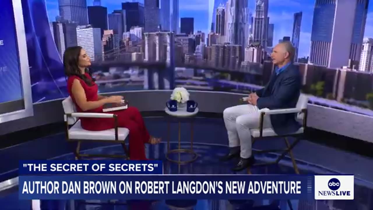 'DaVinci Code' author Dan Brown on his latest secret