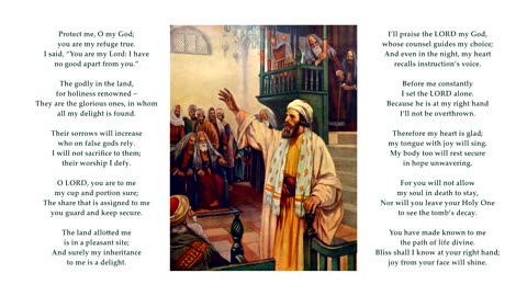 Psalm 16: 7-11 of 11. Tune: St. Ethelwald