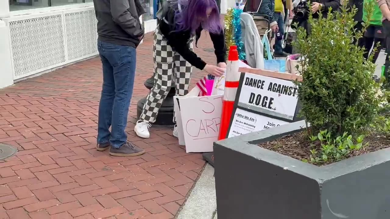 The Elon Musk Tesla protests ARE PAID