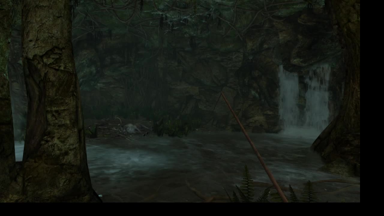 Spreading out my characters to do some fishing in Skyrim