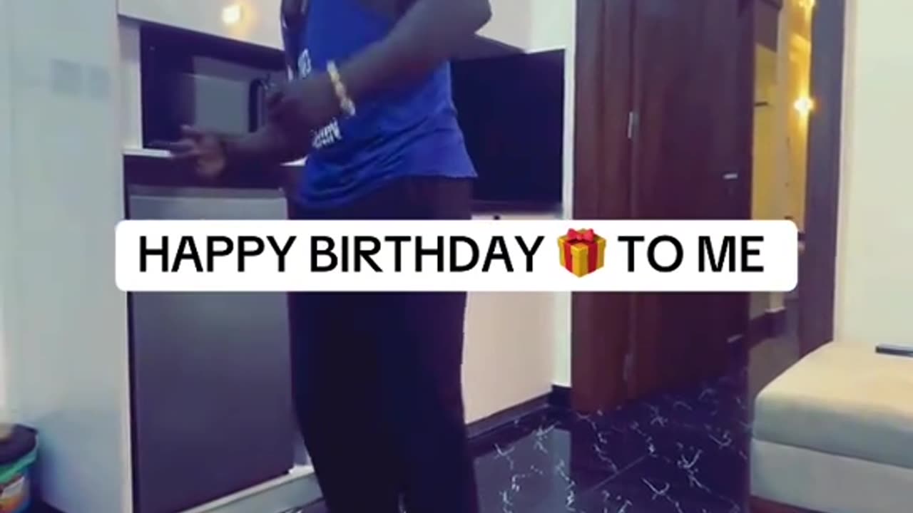 HAPPY BIRTHDAY TO ME.