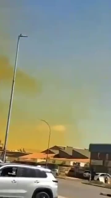 A chemical incident in Montague Gardens, Cape Town, South Africa