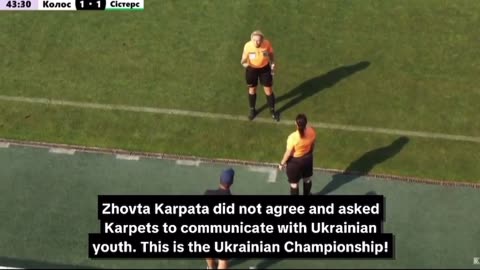 🏆🇺🇦 Ukraine Russia War | Ukrainian Premier League Match Incident | RCF