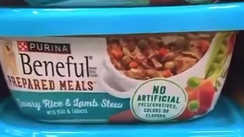 Retard eats dog food