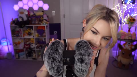 ASMR SPECIAL 89 - Unintelligible Whispers & Tingly Ear Attention To Get You To BED!