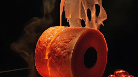 Lava toilet paper (Im Definitely Wiping with this) #reels