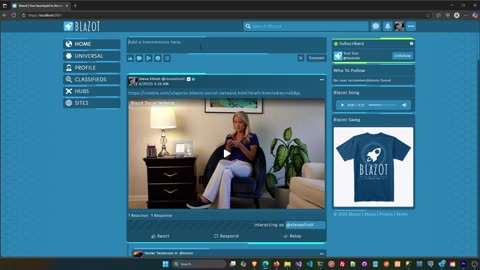 Blazot Social Network App Overview