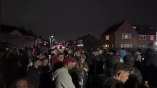 BIG Turnout in Uxbridge as the local community gathers to pay their respects