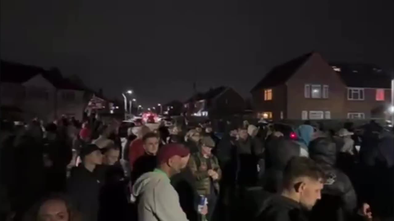 BIG Turnout in Uxbridge as the local community gathers to pay their respects