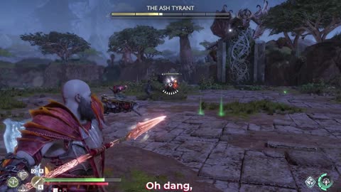 God of War Ragnarok - Kratos Vs. Ash Tyrant ( NG+ ).