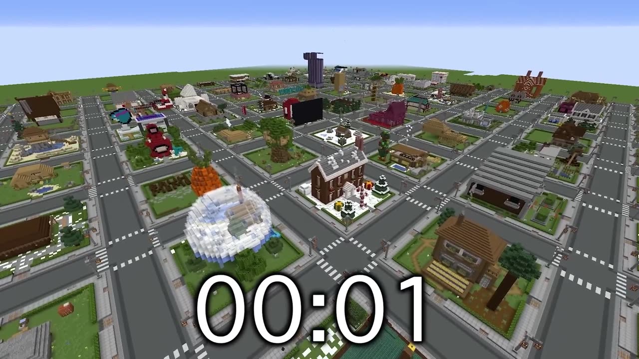 If you build the best house, Minecraft Game Ma