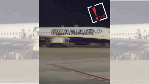 18 heridos en el Aeropuerto de Palma por el incendio de un avión de Ryanair
