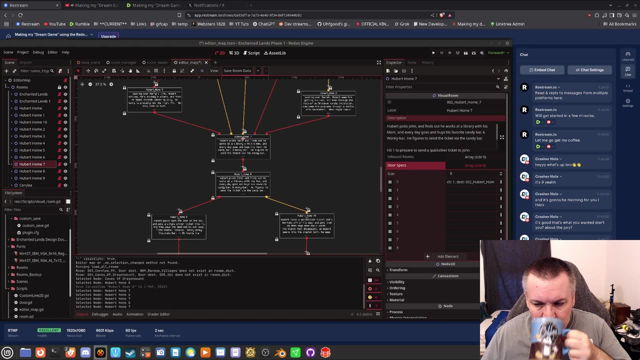 Making my "Dream Game" using the Redot engine #121