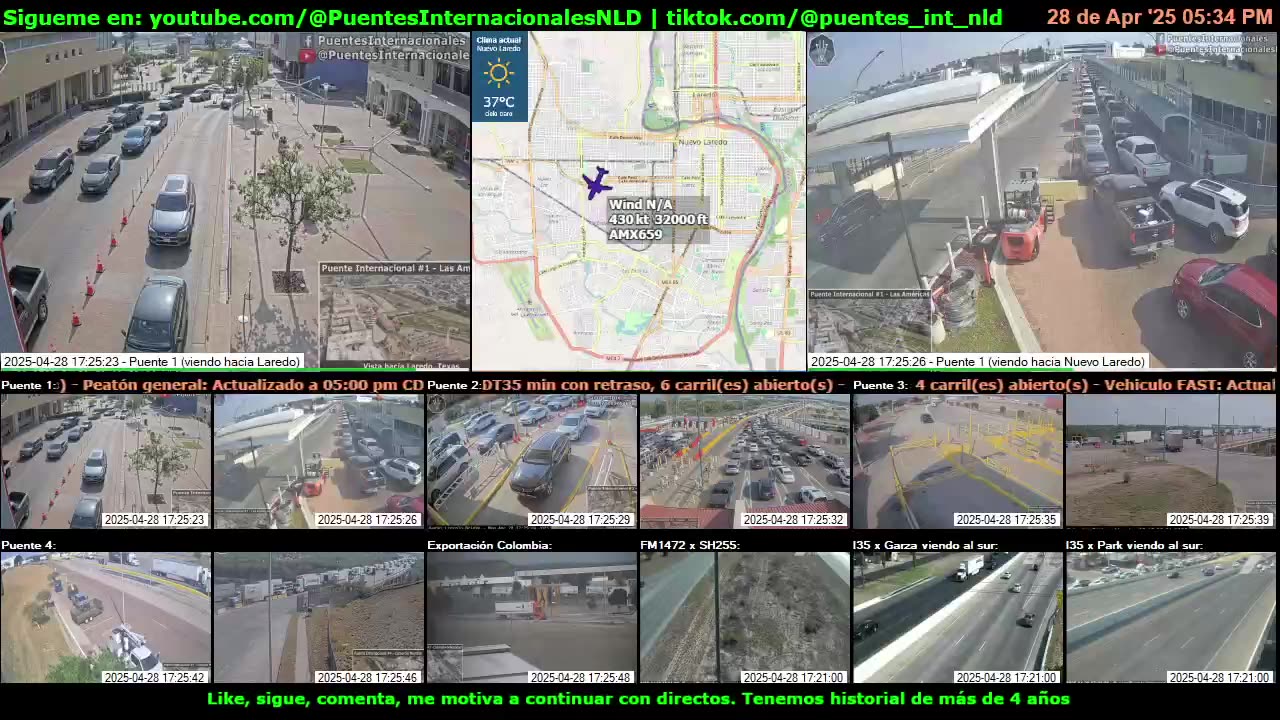 Puentes Internacionales NLD (Youtube / TikTok)