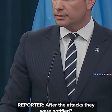 Hegseth: Congress Notified After Planes were Sent Out of US Attack on Iran