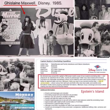 EPSTEIN, MAXWELL, & DISNEY. How long has the child trafficking really been..
