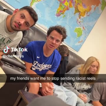 my friends want me to stop sending racist reels