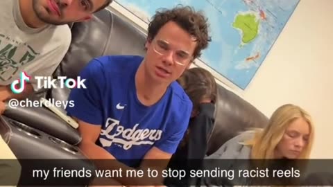 my friends want me to stop sending racist reels