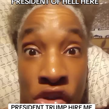 DO THE SMART THING HIRE ME TRUMP