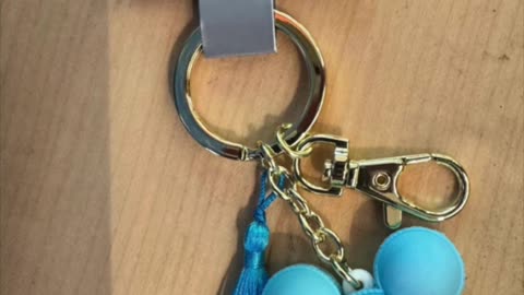 Disney Parks Mickey Mouse Macaron Cookie Keychain #shorts