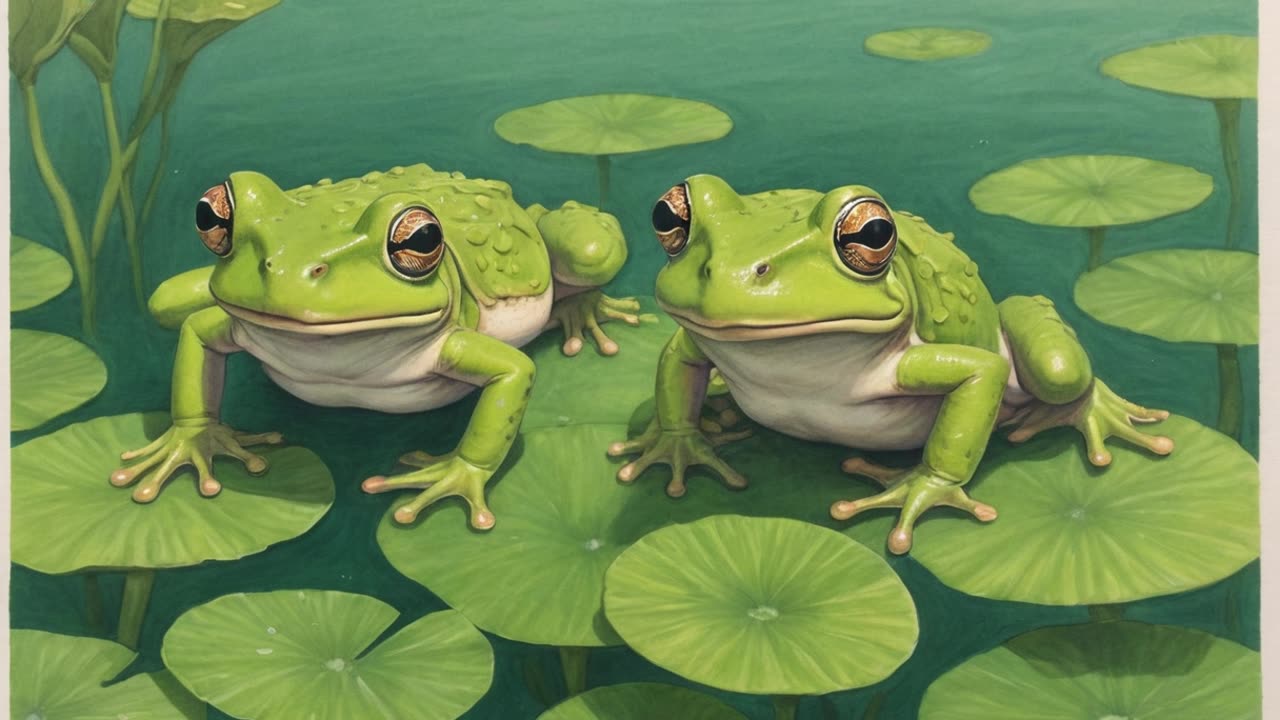 Žáby a ropuchy ✨ Pohádky na dobrou noc - Pohádka - Krátké vyprávěné knihy