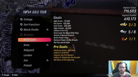 The THPS 3+4 100% Grind Begins!!