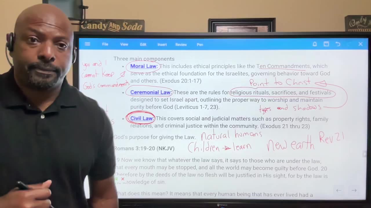 Episode 1341: What is THE LAW of God and should I keep any part of it? Part 15