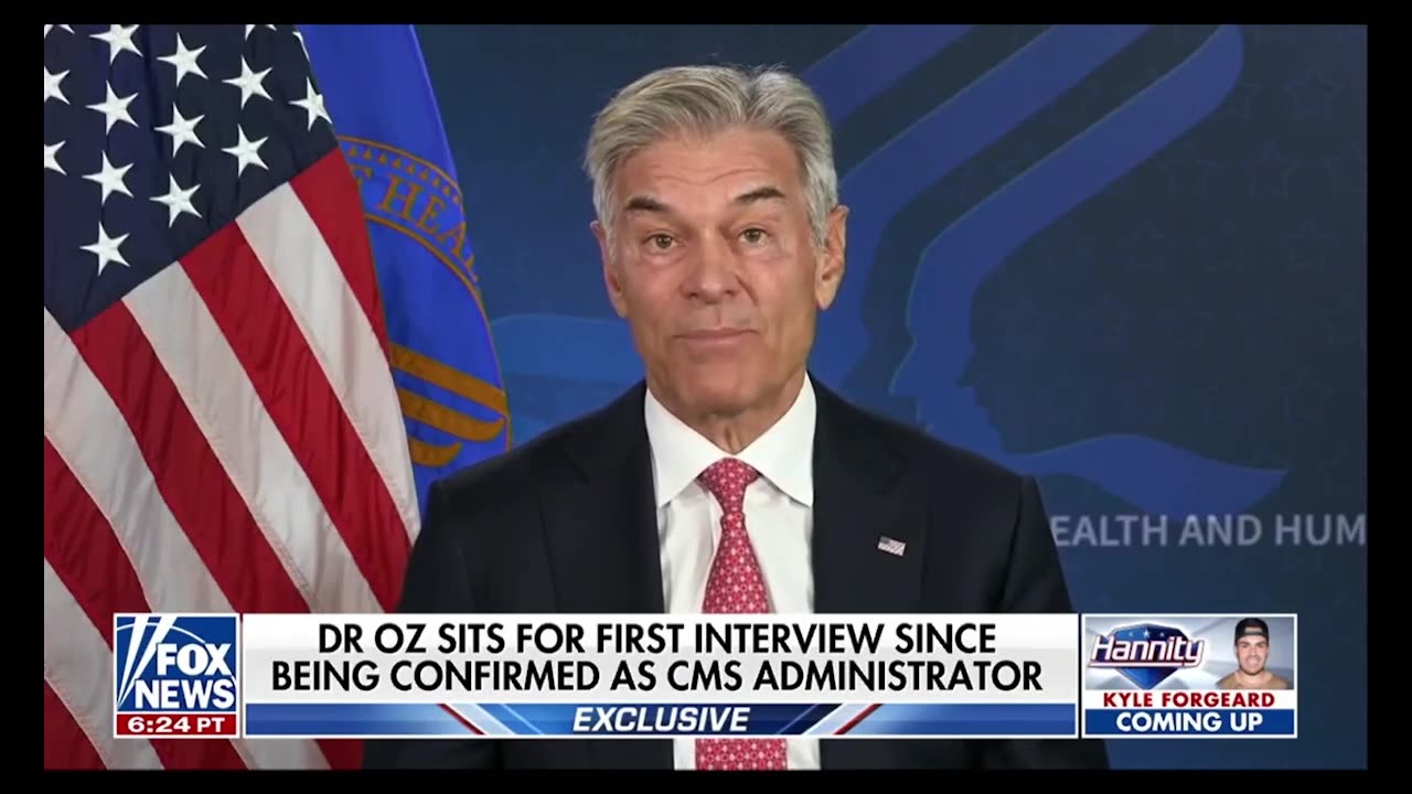 DR OZ SITS FOR FIRST INTERVIEW SINCE CONFIRMATION