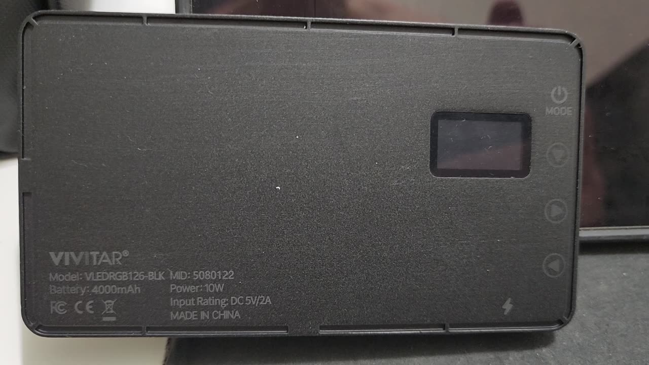 VIVITAR FAILED PHOTOGRAPHY LIGHT