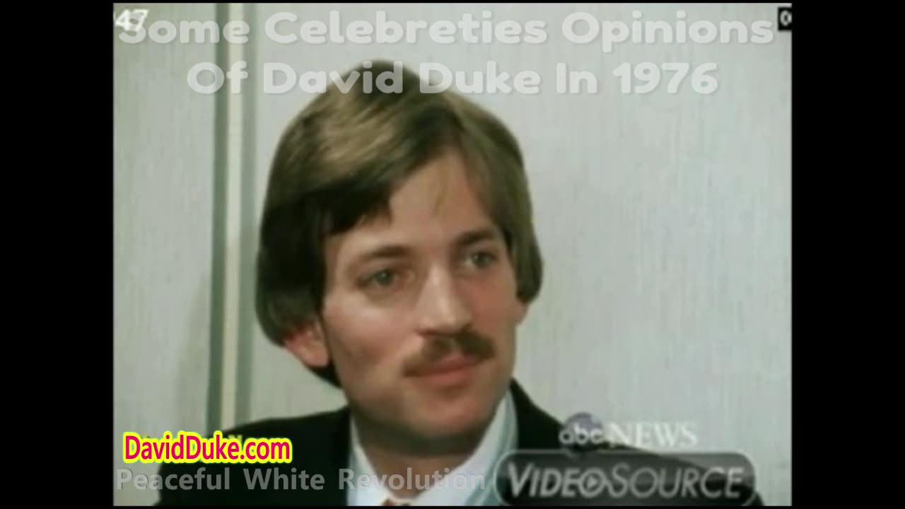 Some 1976 celebrity opinions on David Duke