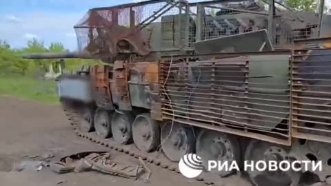 🚧⚔️ Ukraine Russia War | Inside Abandoned Ukrainian Leopard 2 Tank in Kursk Border Zone | RCF
