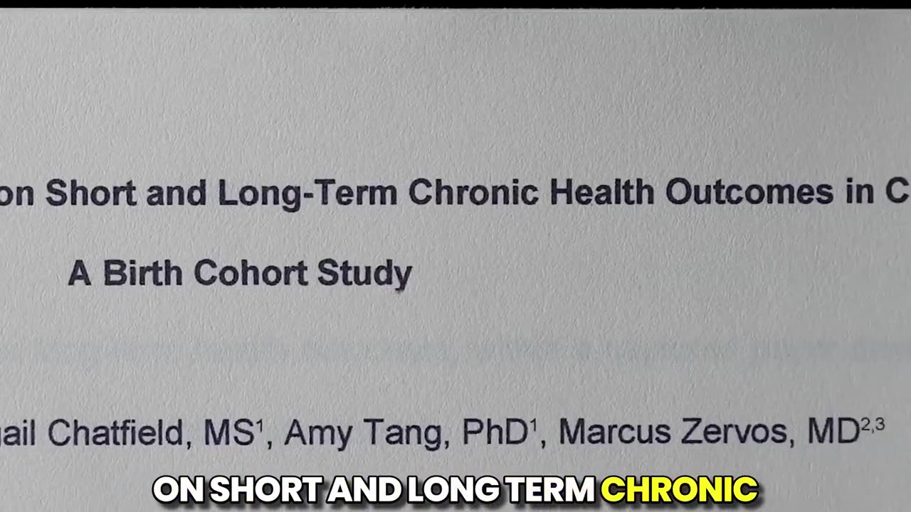 VAXXED 🆚 UNVAXXED STUDY FOUND VACCINATED KIDS HAD 453% MORE NEURODEVELOPMENTAL DISORDERS❗