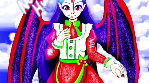 Nuclear Joestar Christmas outfit because she looks awesome in it