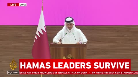 Qatari PM calls the Israeli attack ‘state terrorism’