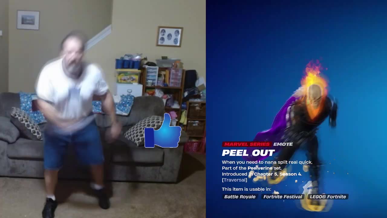 FFG Dance Fortnite Emotes Peel Out