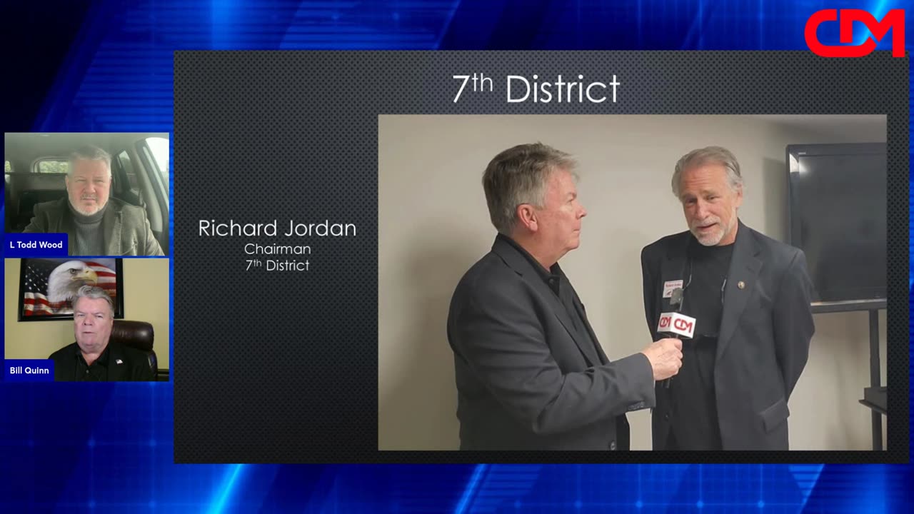 The Georgia Show! Georgia GOP District Updates, Dr. McCullough, Intl issues 4/27/25