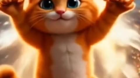 Meow Mode ON! 🐾 Cat Dancing Like a Star 💃😻