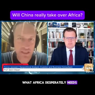 Cyrus Janssen: China Expands Economic Footprint in Africa
